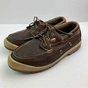 Irish Setter | Men’s Brown Leather Lace Up Angler Boat Shoes 9